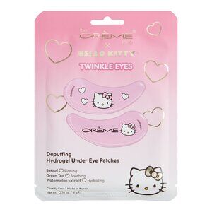 THE CREME SHOP - HELLO KITTY TWINKLE EYES DEPUFFING HYDROGEL UNDER EYE PATCHES